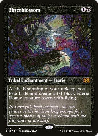 Bitterblossom (Foil Etched) (2X2-436)  Foil - Double Masters 2022