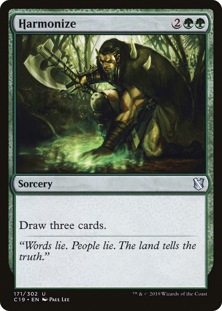 Harmonize (C19-171)  - Commander 2019