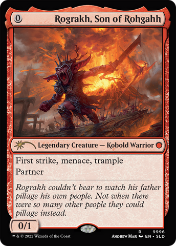 Rograkh, Son of Rohgahh (SLD-9996)  Foil - Secret Lair Drop