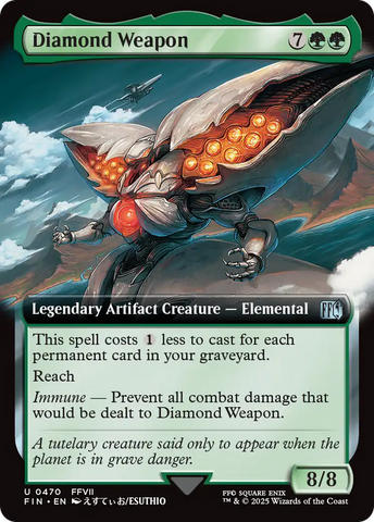 Diamond Weapon (Extended Art) (FIN-470)  - FINAL FANTASY: (Extended Art)