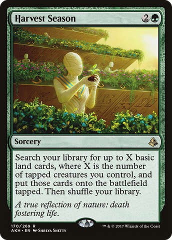 Harvest Season (AKH-170)  - Amonkhet