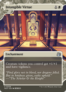 Intangible Virtue (WOT-006)  Foil - Wilds of Eldraine: Enchanting Tales: (Showcase) (Borderless)