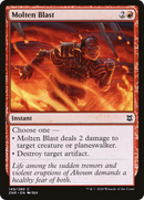 Molten Blast (ZNR-149)  Foil - Zendikar Rising