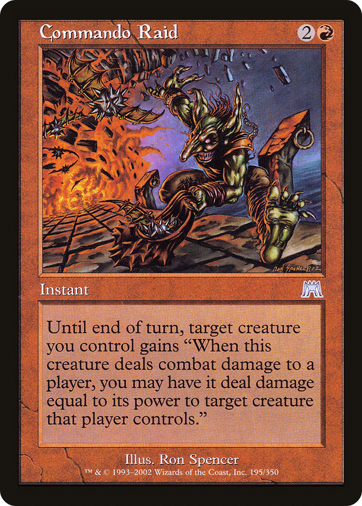 Commando Raid (ONS-195)  Foil - Onslaught