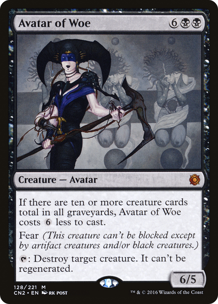 Avatar of Woe (CN2-128)  - Conspiracy: Take the Crown