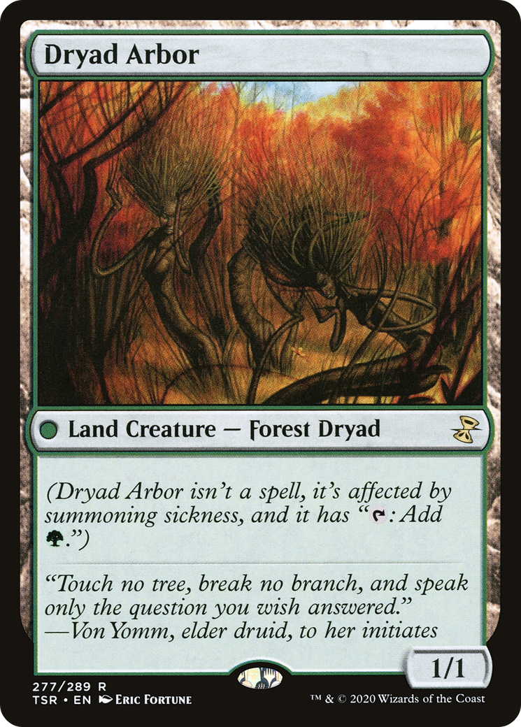 Dryad Arbor (TSR-277)  - Time Spiral Remastered