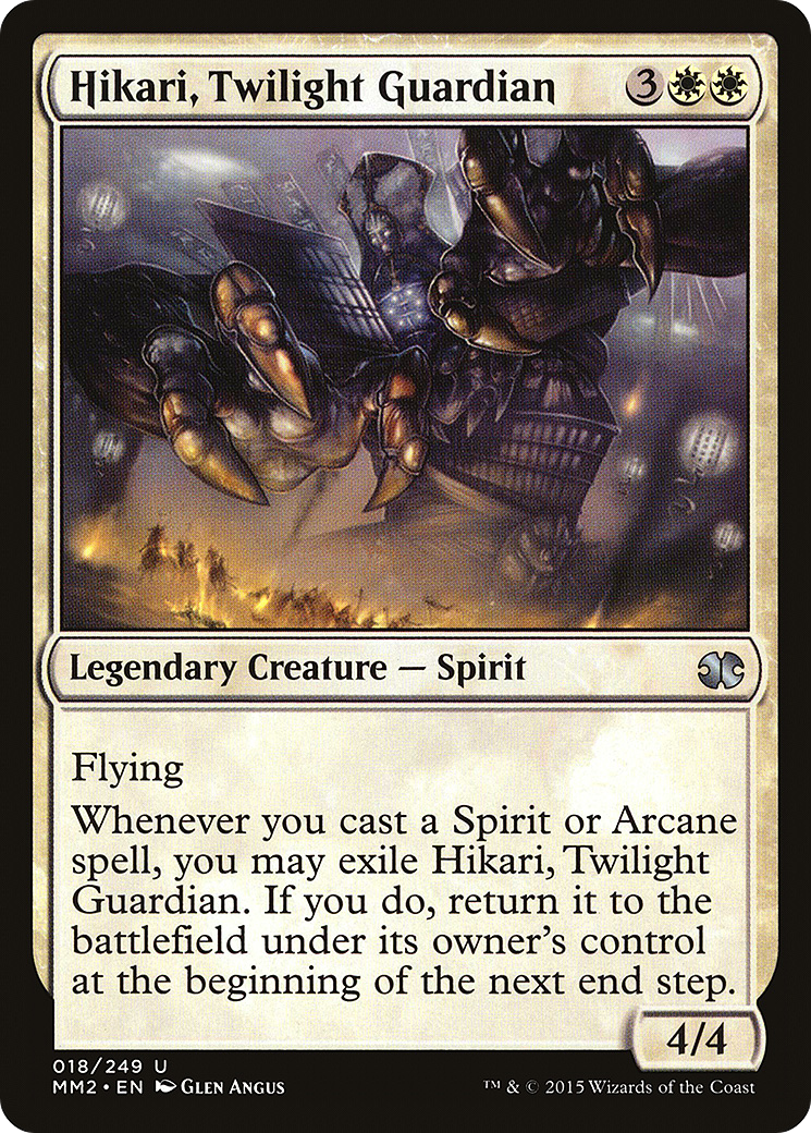 Hikari, Twilight Guardian (MM2-018)  - Modern Masters 2015