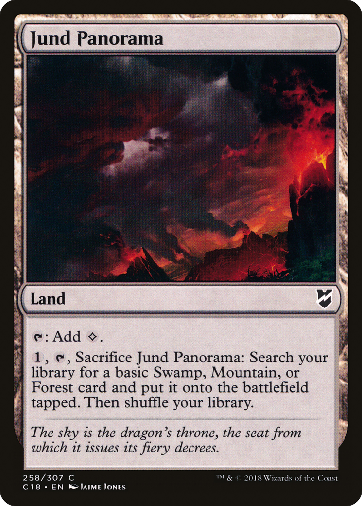 Jund Panorama (C18-258)  - Commander 2018