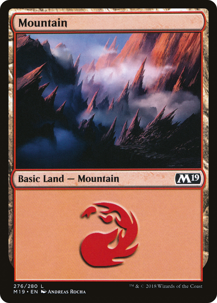 Mountain (276) (M19-276) - Core Set 2019