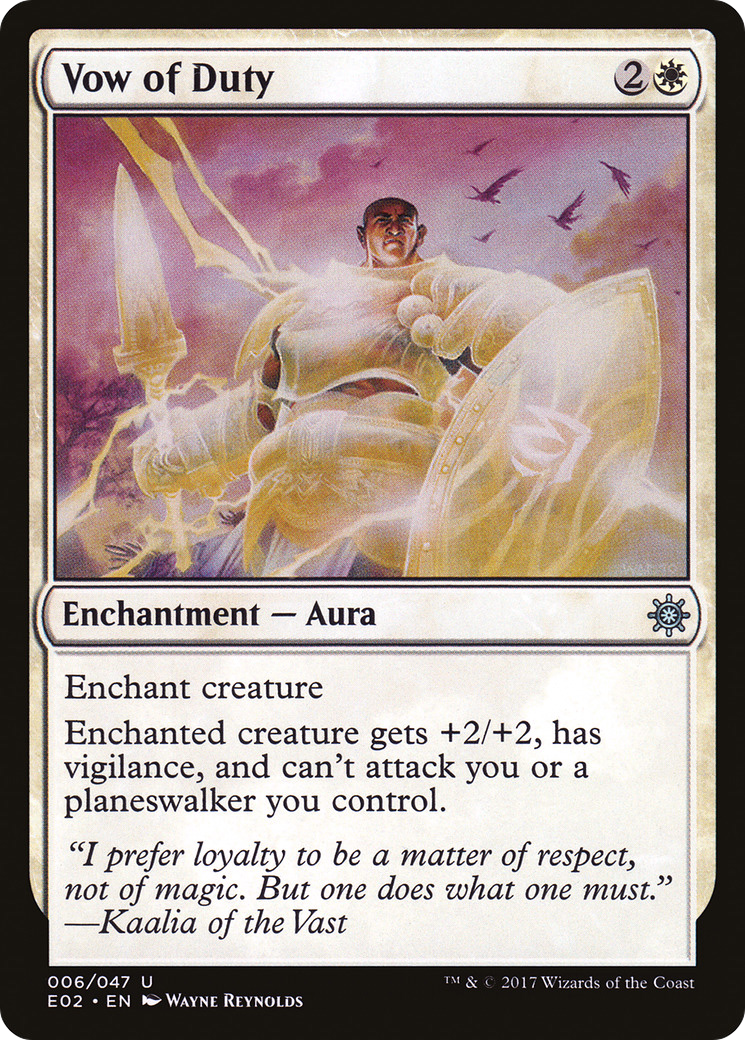 Vow of Duty (E02-006)  - Explorers of Ixalan
