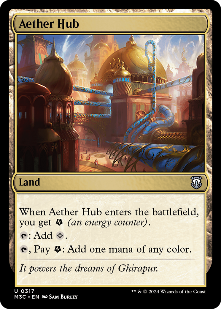 Aether Hub (M3C-317)  - Modern Horizons 3 Commander
