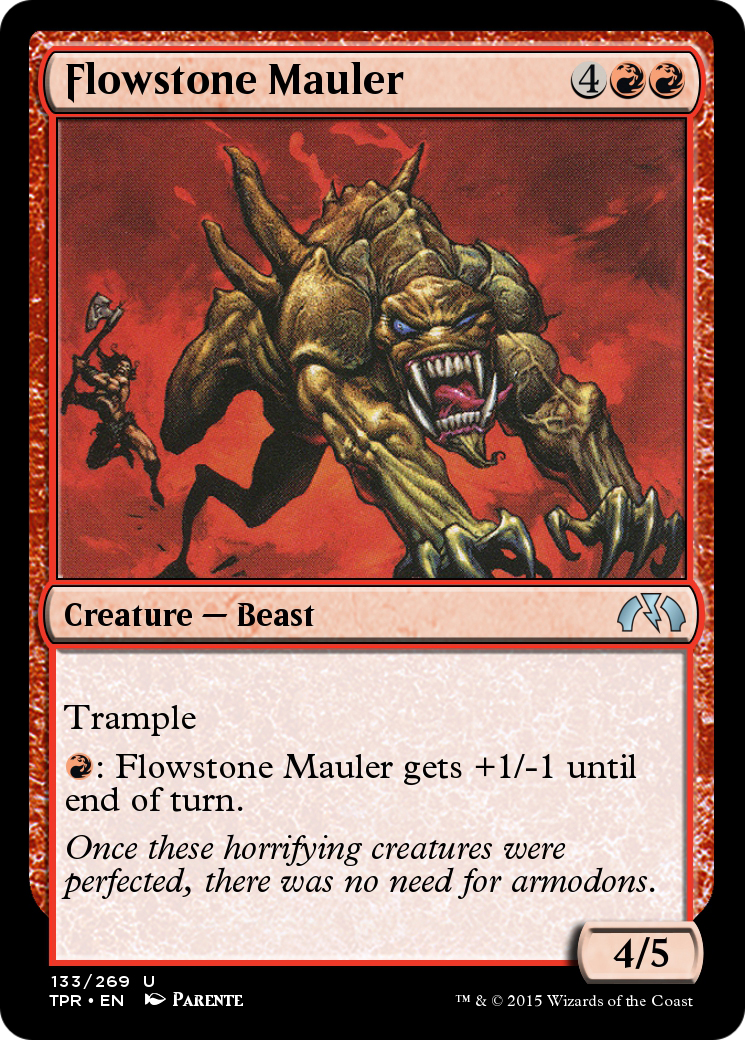Flowstone Mauler (TPR-133)  Foil - Tempest Remastered