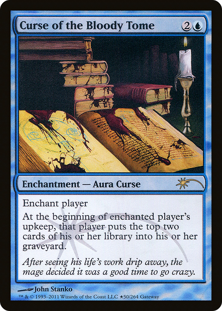 Curse of the Bloody Tome (WPN-080)  Foil - Wizards Play Network 2011