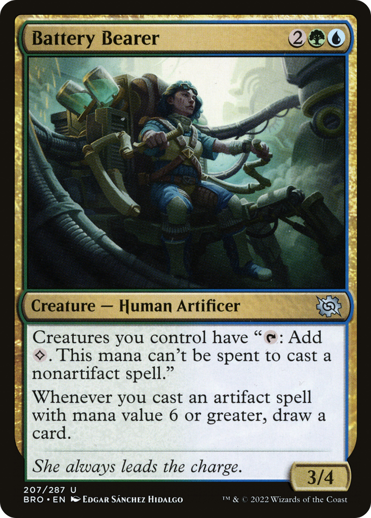 Battery Bearer (BRO-207)  Foil - The Brothers' War