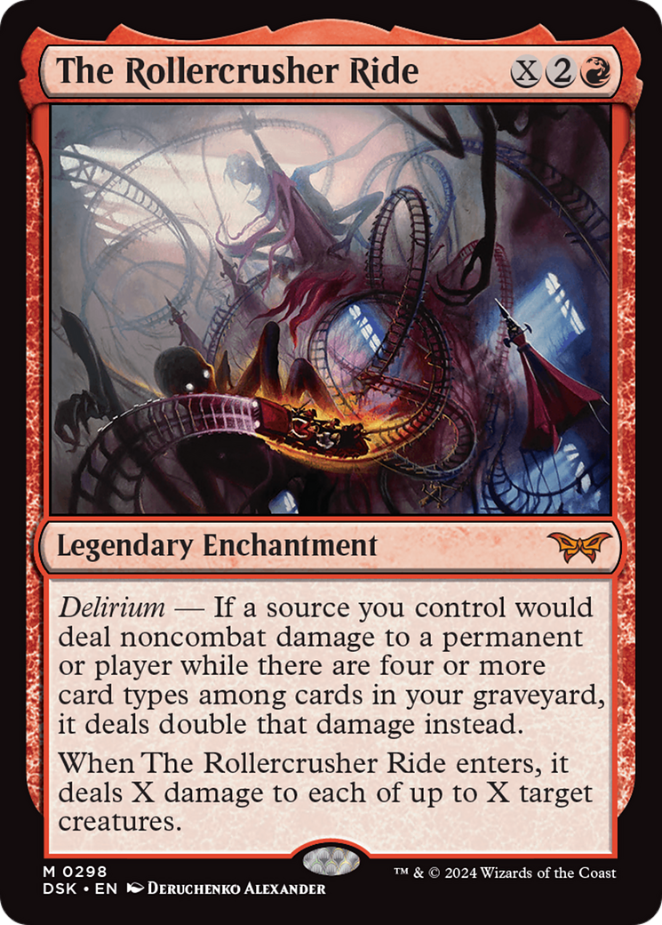 The Rollercrusher Ride (0298) (DSK-298) - Duskmourn: House of Horror