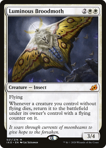 Luminous Broodmoth (IKO-021)  Foil - Ikoria: Lair of Behemoths