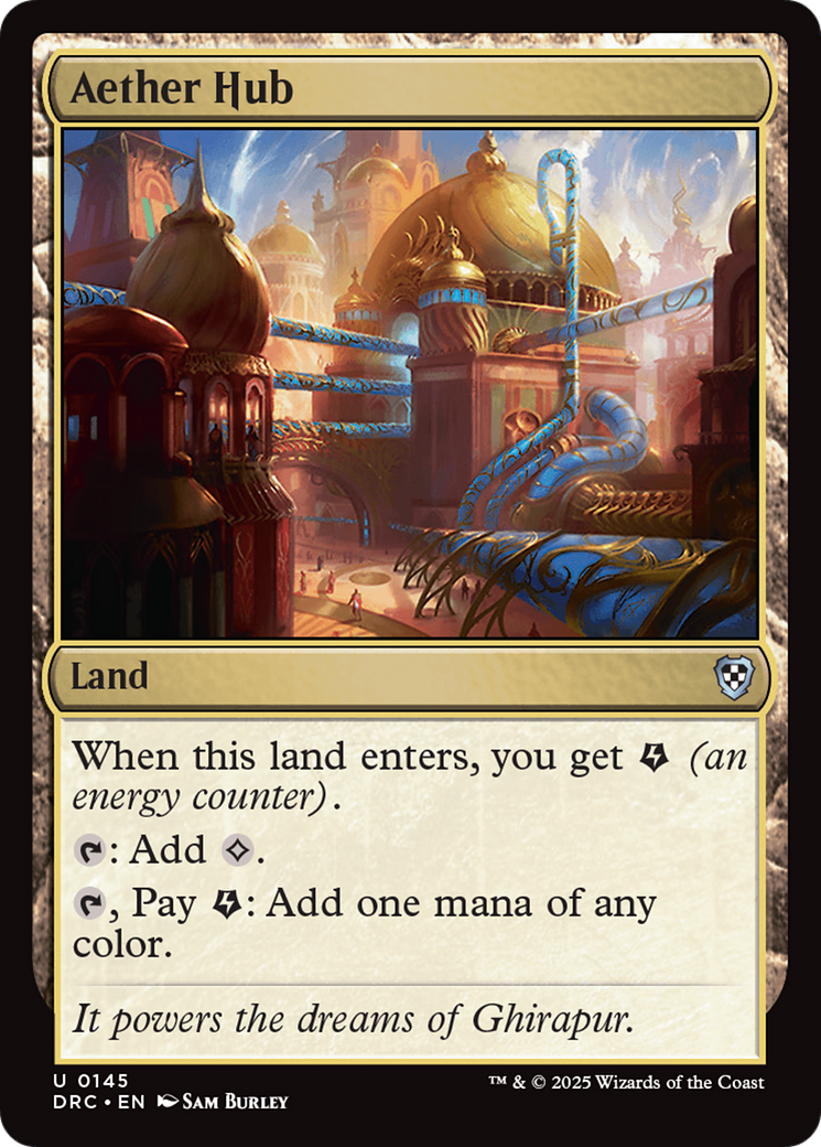 Aether Hub (DRC-145)  - Commander: Aetherdrift