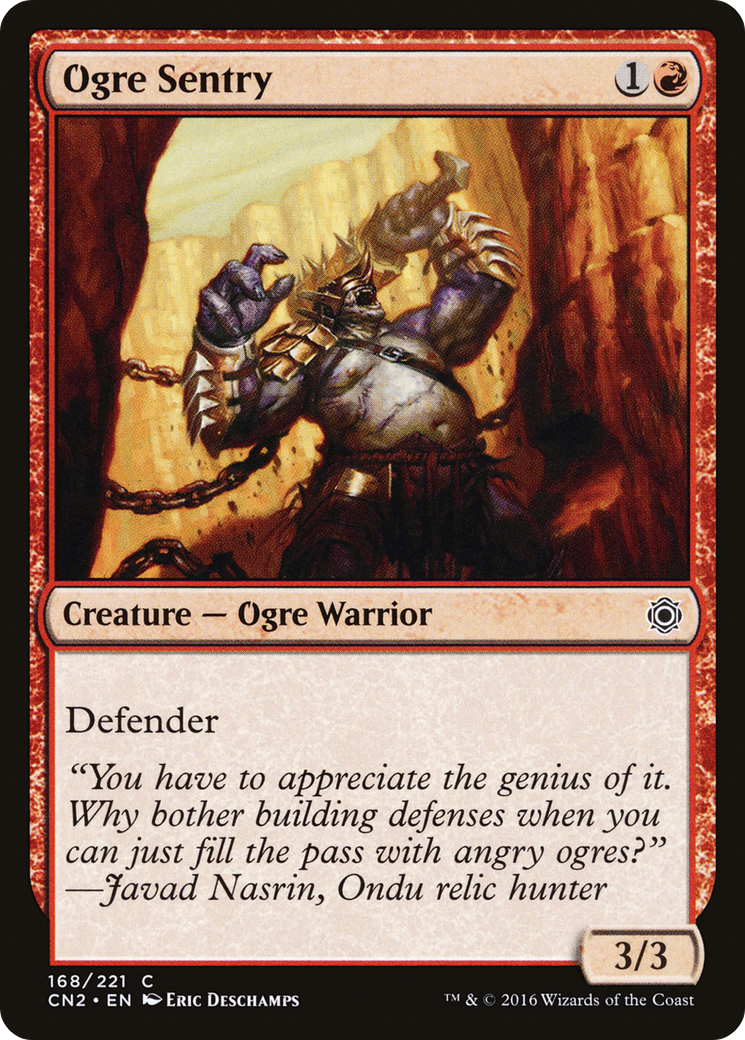 Ogre Sentry (CN2-168)  Foil - Conspiracy: Take the Crown