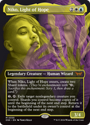 Niko, Light of Hope (Showcase) (DSK-355)  Foil - Duskmourn: House of Horror (Borderless)
