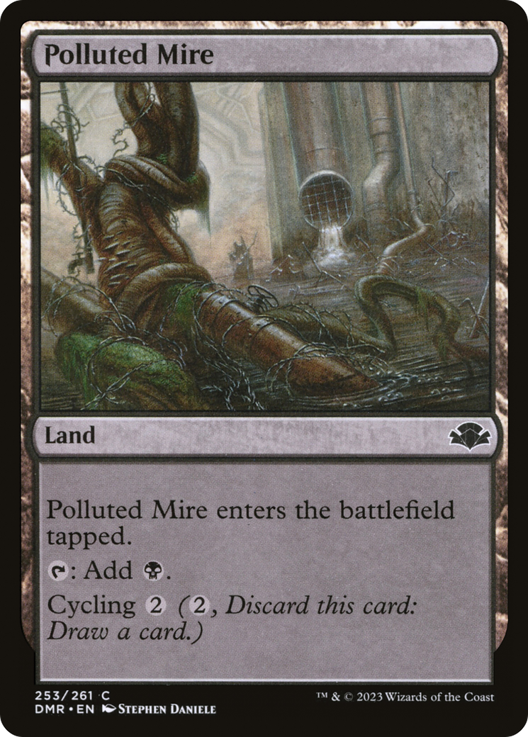 Polluted Mire (DMR-253)  - Dominaria Remastered