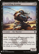 Unyielding Krumar (LIST-094)  - The List