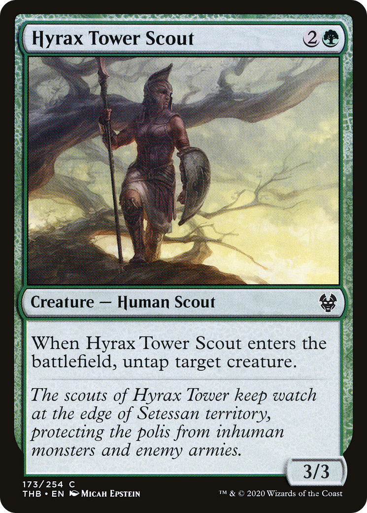 Hyrax Tower Scout (THB-173)  - Theros Beyond Death