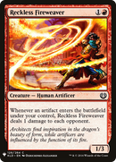 Reckless Fireweaver (LIST-126)  - The List