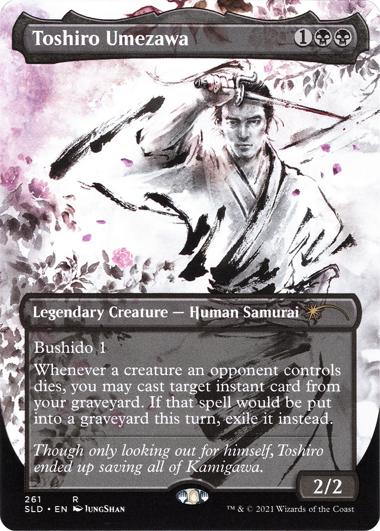 Toshiro Umezawa (SLD-261)  - Secret Lair Drop (Borderless)