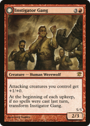 Instigator Gang (ISD-149)  Foil - Innistrad: (Double Faced Transform)