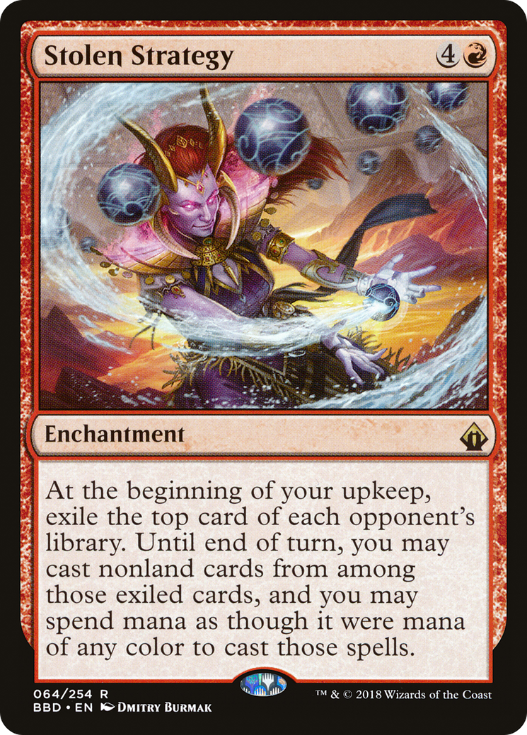 Stolen Strategy (BBD-064) - Battlebond Foil