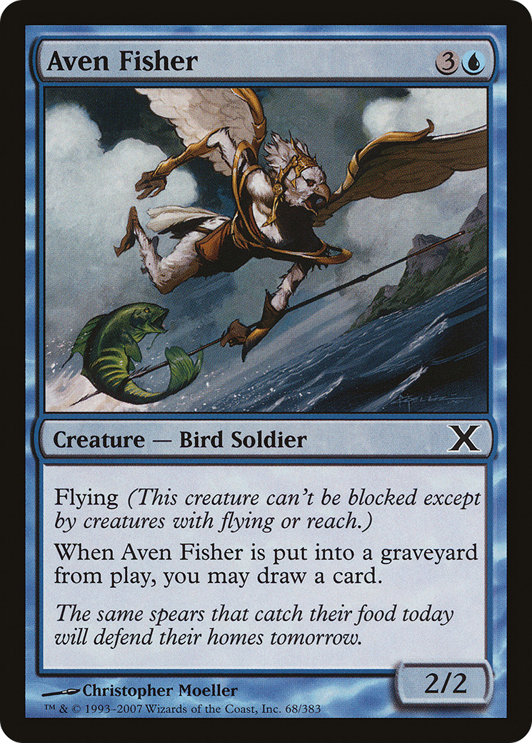 Aven Fisher (10E-068)  - Tenth Edition
