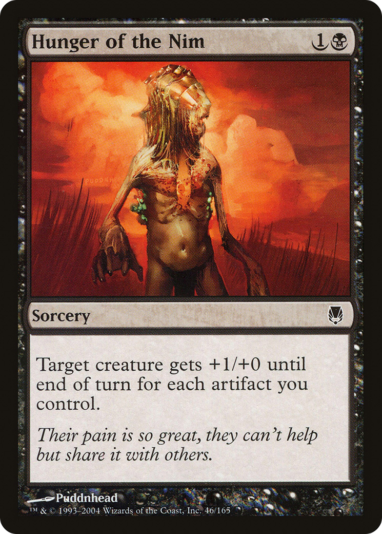 Hunger of the Nim (DST-046)  Foil - Darksteel