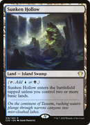 Sunken Hollow (C20-318)  - Commander 2020