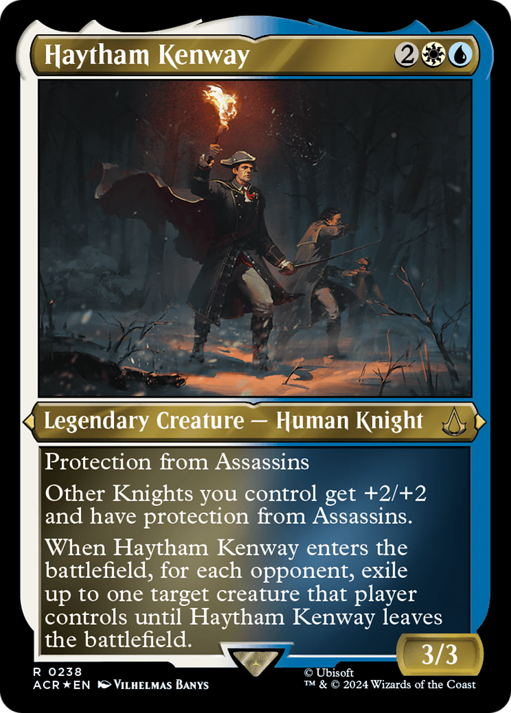 Haytham Kenway (ACR-238)  Etched Foil - Assassin's Creed