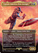 Captain America, First Avenger (SLD-1726)  - Secret Lair Drop (Borderless)