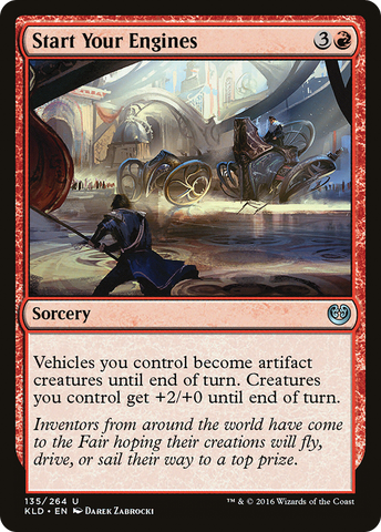 Start Your Engines (KLD-135) - Kaladesh Foil