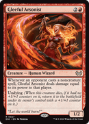 Gleeful Arsonist (DSC-027)  - Duskmourn: House of Horror Commander