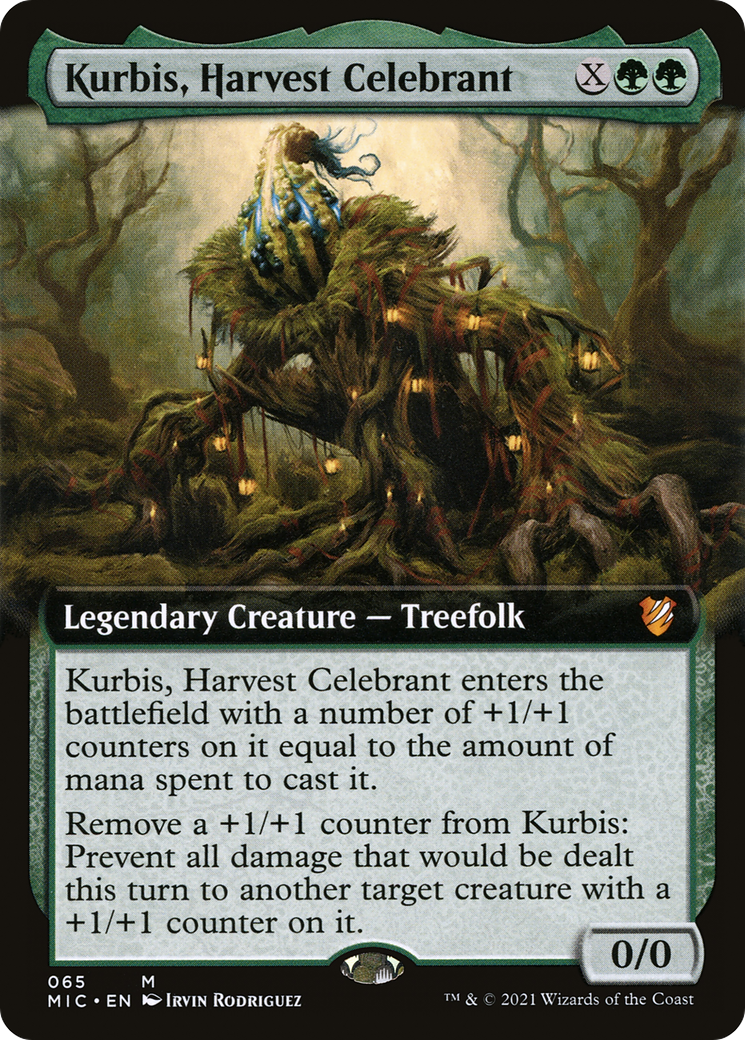 Kurbis, Harvest Celebrant (Extended Art) (MIC-065)  - Midnight Hunt Commander: (Extended Art)