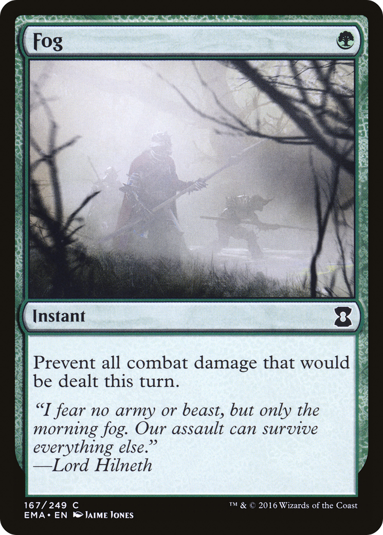 Fog (EMA-167)  Foil - Eternal Masters