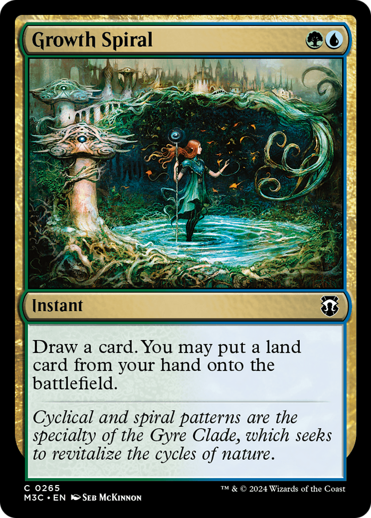 Growth Spiral (M3C-265)  - Modern Horizons 3 Commander