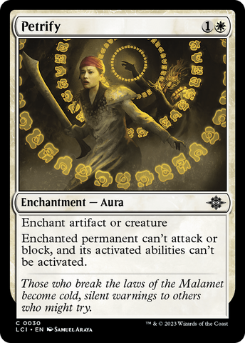 Petrify (LCI-030)  - The Lost Caverns of Ixalan