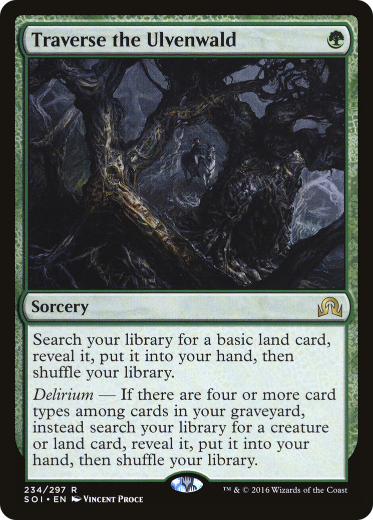 Traverse the Ulvenwald (SOI-234)  Foil - Shadows over Innistrad