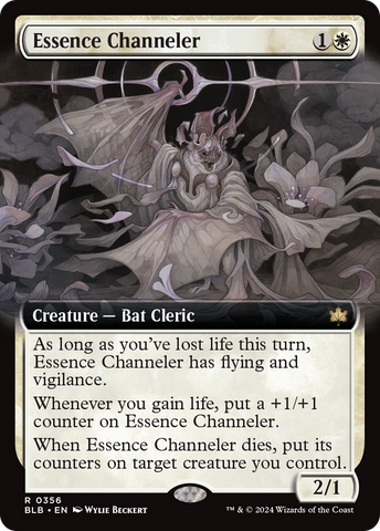 Essence Channeler (Extended Art) (BLB-356)  Foil - Bloomburrow: (Extended Art)