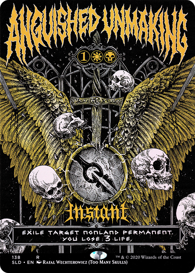 Anguished Unmaking (SLD-138)  - Secret Lair Drop (Borderless)
