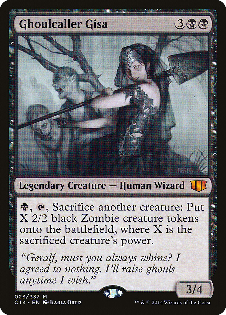 Ghoulcaller Gisa (C14-023)  - Commander 2014