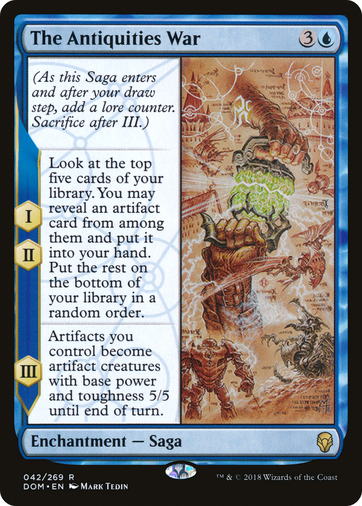 The Antiquities War (DOM-042)  - Dominaria