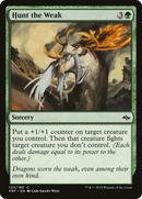 Hunt the Weak (FRF-133)  Foil - Fate Reforged