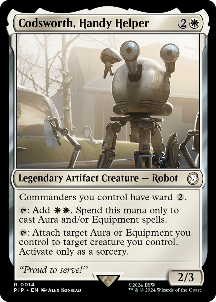 Codsworth, Handy Helper (PIP-014)  - Fallout