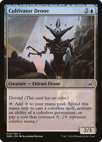 Cultivator Drone (OGW-042)  Foil - Oath of the Gatewatch: (devoid)