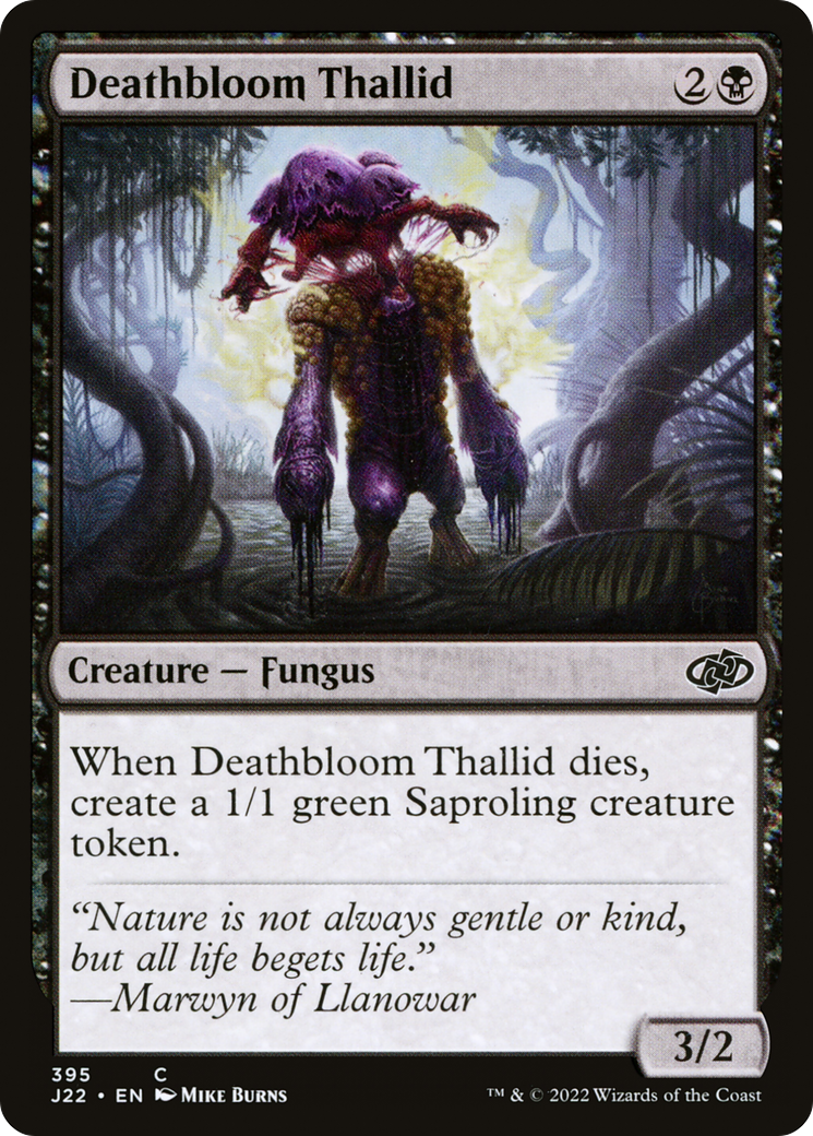 Deathbloom Thallid (J22-395)  - Jumpstart 2022